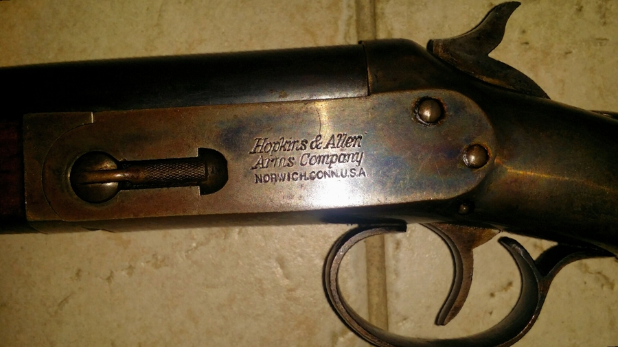 hopkins and allen arms company serial numbers